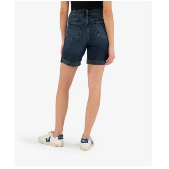 Kut from the‎ Kloth Catherine Boyfriend Shorts - NWT - Size 2 - Picture 2 of 7